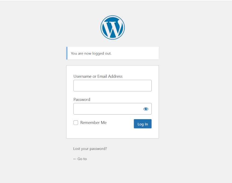How to start a blog WordPress login