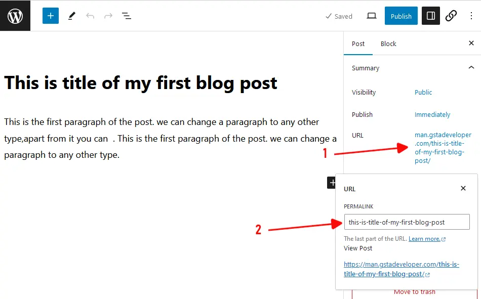 how to add a blog post in wordpress